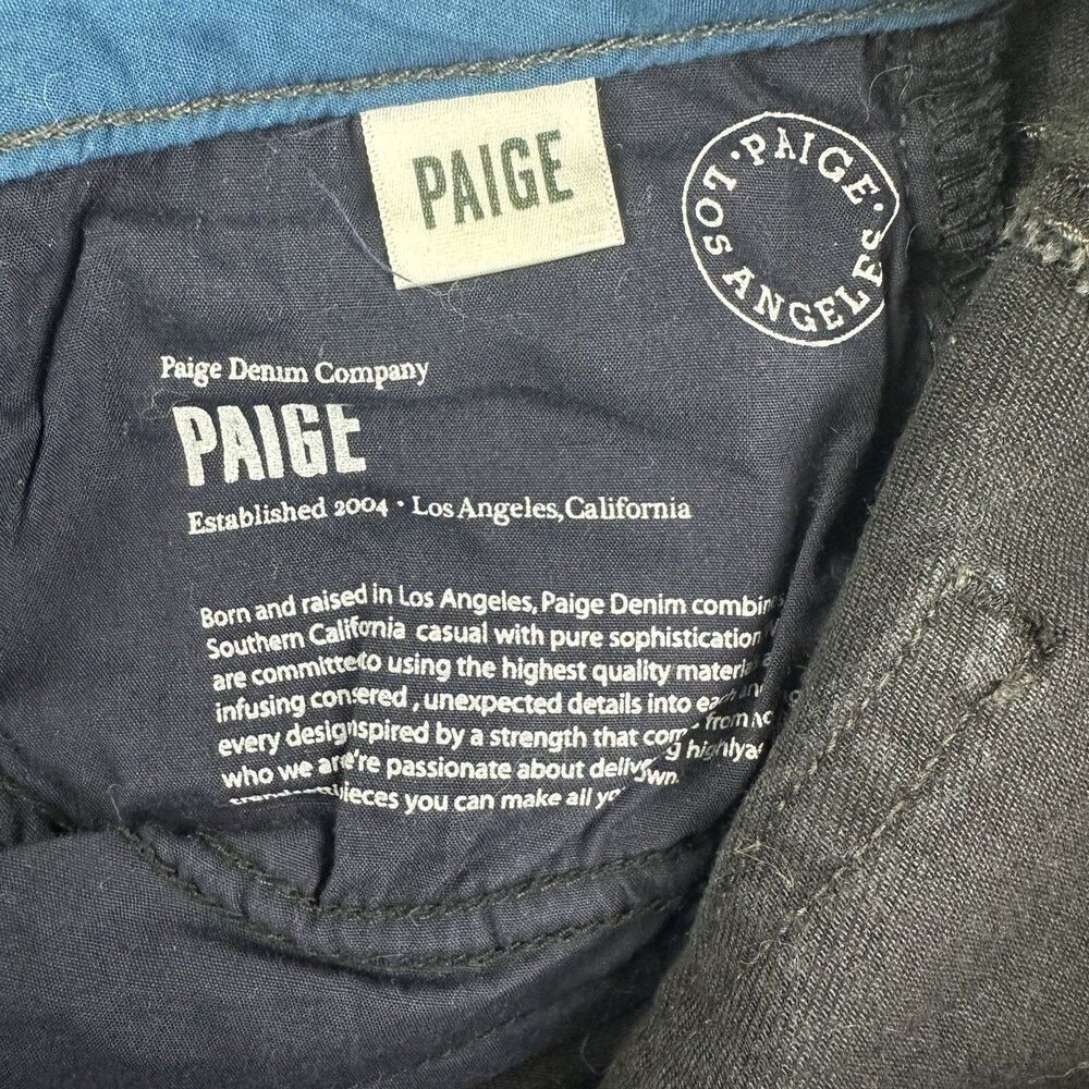 Paige Jeans Womens 28 Verdugo Ultra Skinny Dark Wash Classic City Stretch Blue* - Picture 15 of 16